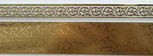 картинка Бленда(5см) Флоренция мет.золото на белом 60м от магазина