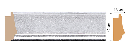 картинка 477-1244 багет  <42*18> DECOMASTER(40шт) от магазина