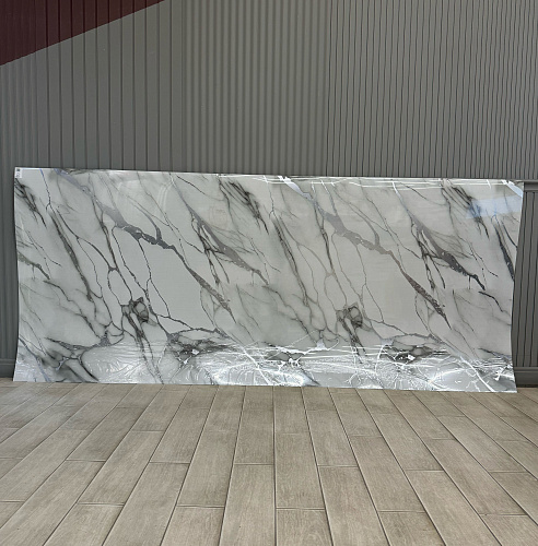 картинка Панель (1200*2800*1,1мм) Исмений серебро BELLO FLEX(1шт) от магазина