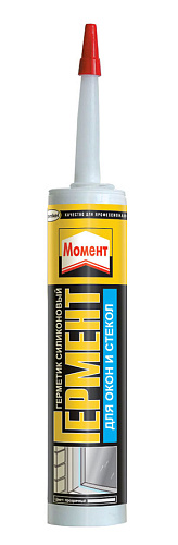 картинка Клей "Момент" Гермитик-силикон 280мл/Унив/прозрач(12шт) 10к Р от магазина