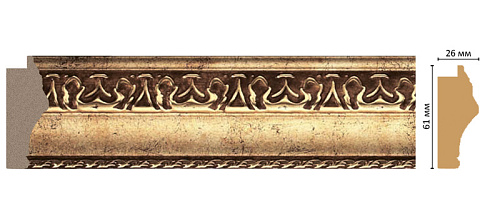 картинка 808-553 багет <61*26> DECOMASTER(20шт) от магазина