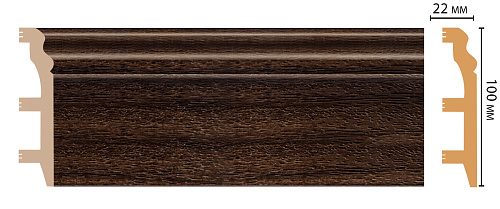 картинка D232-438 плинтус DECOMASTER <100*22> от магазина