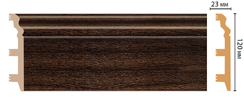 картинка D233-438 плинтус DECOMASTER <120*23>(10шт) от магазина
