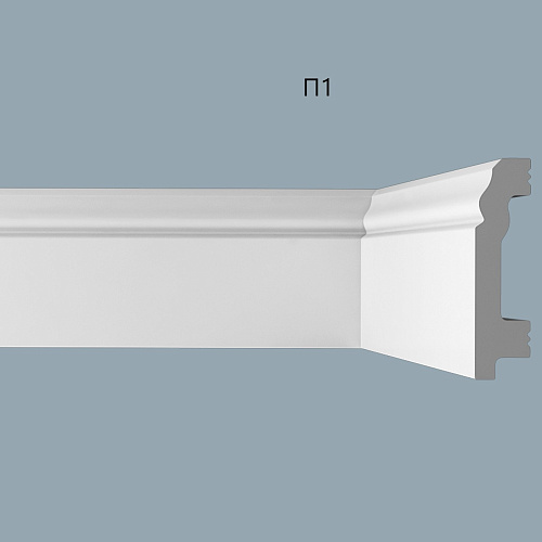картинка Плинтус XPS POLYMER П 1  60/15 <60*15>(27шт) от магазина