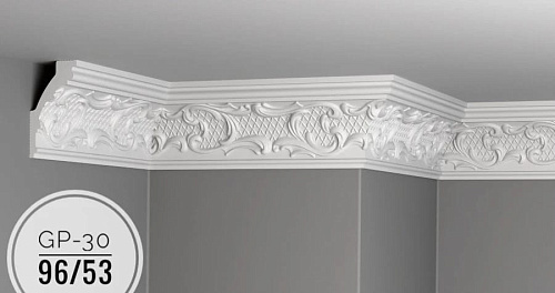 картинка Плинтус потолочный GP-30 <96*53> от магазина