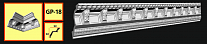 картинка Плинтус потолочный GP-18 <92*92> (16шт) от магазина